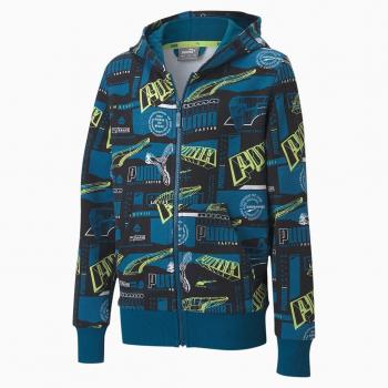 ALPHA AOP FULL-ZIP