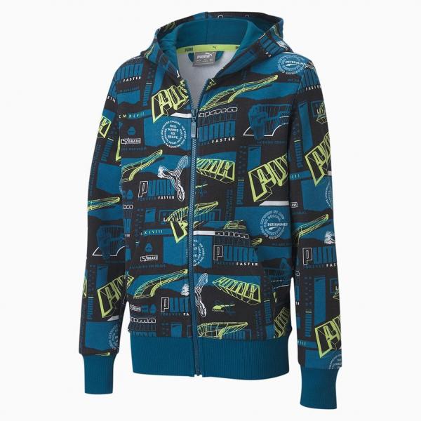 ALPHA AOP FULL-ZIP