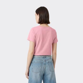 Camiseta mujer CHAMPION 118409 PS223 ROSA VISTA TRASERA