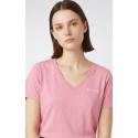 Camiseta mujer CHAMPION 118409 PS223 ROSA VISTA FRONTAL