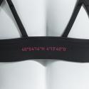Sujetador Deportivo JOMA INMERSE R-NIGHT ANTRACITA NEGRO Cristina Pedroche  902641.110 VISTA TRASERA