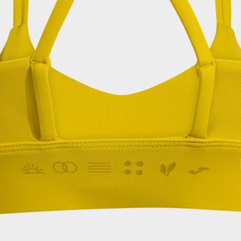 Sujetador Deportivo JOMA INDOOR GYM AMARILLO 901594.922 DETALLE TRASERO