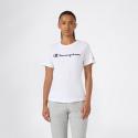 Camiseta mujer CHAMPION 118428 ww001 blanco deportes megra torrejon de ardoz