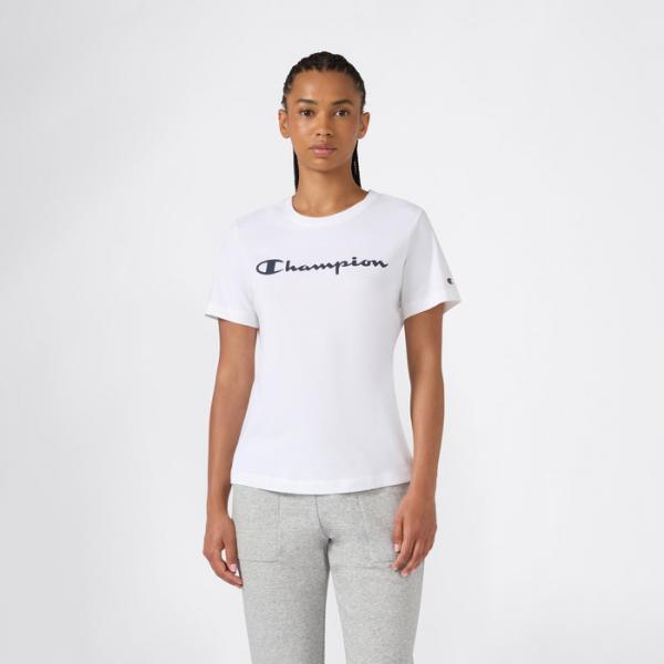 Camiseta mujer CHAMPION 118428 ww001 blanco deportes megra torrejon de ardoz